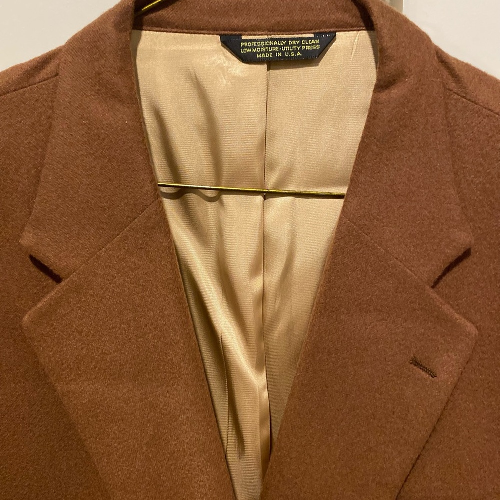 A very nice hundred percent cashmere sports coat